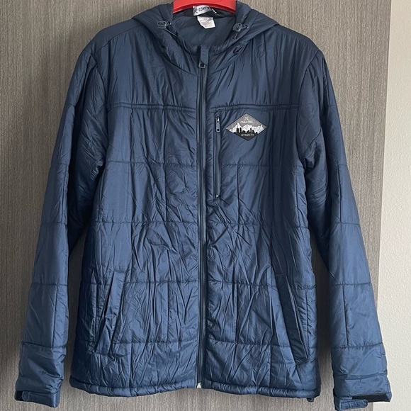 COALATREE Camper Hooded Jacket - MTN2CTY & Puffer & Blue - Size Large